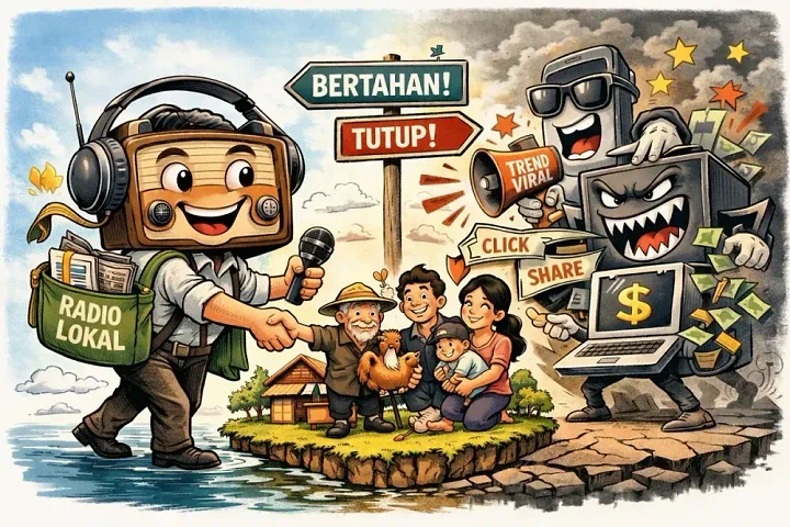 Radio Belum Mati, Tapi Banyak yang Menyerah Terlalu Dini