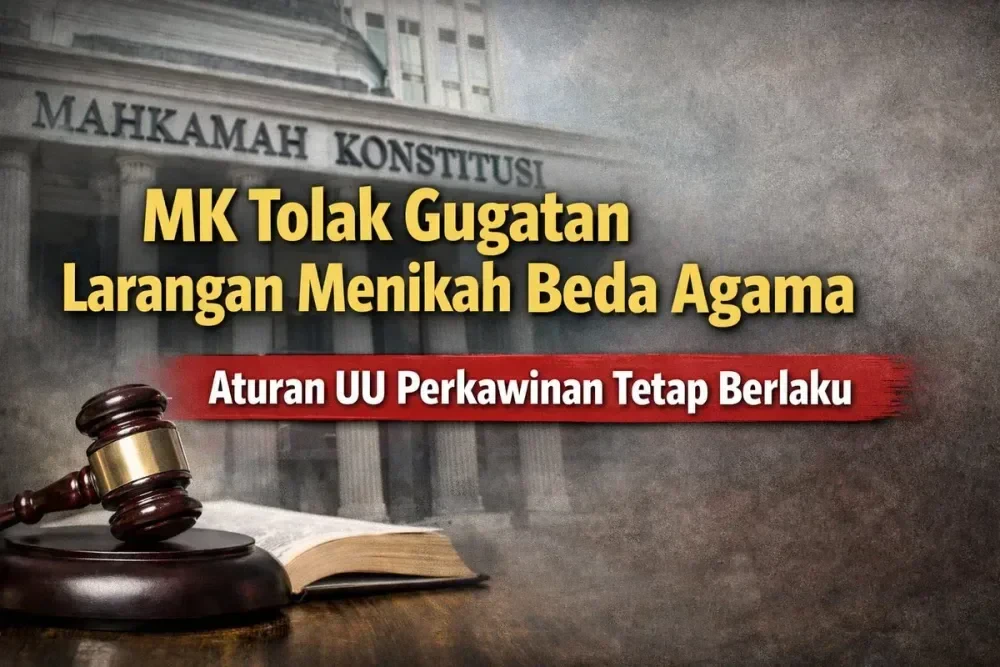Analisis Tajam: Mengapa MK Tolak Nikah Beda Agama dan Dampaknya Bagi Kita
