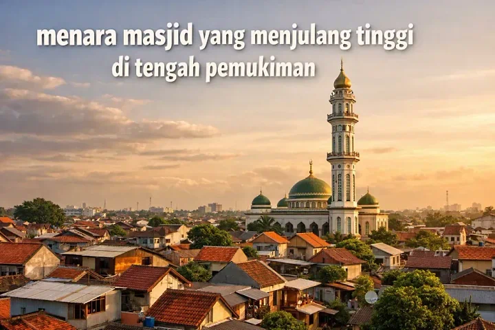 Menara Masjid: Dulu Mata Iman Melihat Lapar Sekarang Simbol Kemewahan