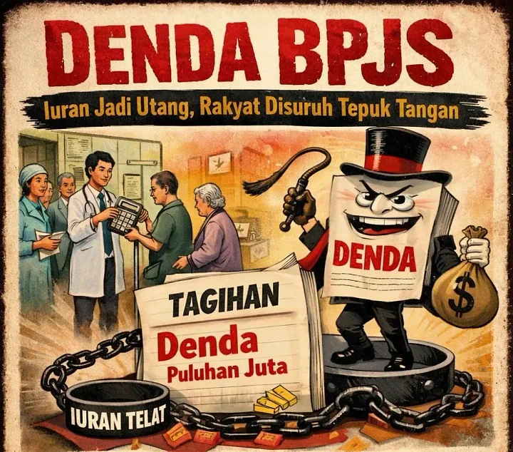 Denda BPJS: Iuran Disulap Jadi Utang, Rakyat Diminta Tepuk Tangan