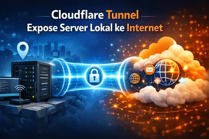 Akses Nextcloud Luar Rumah via Cloudflare Tunnel Aman