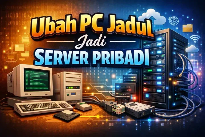 PC Jadul Jadi Server Pribadi