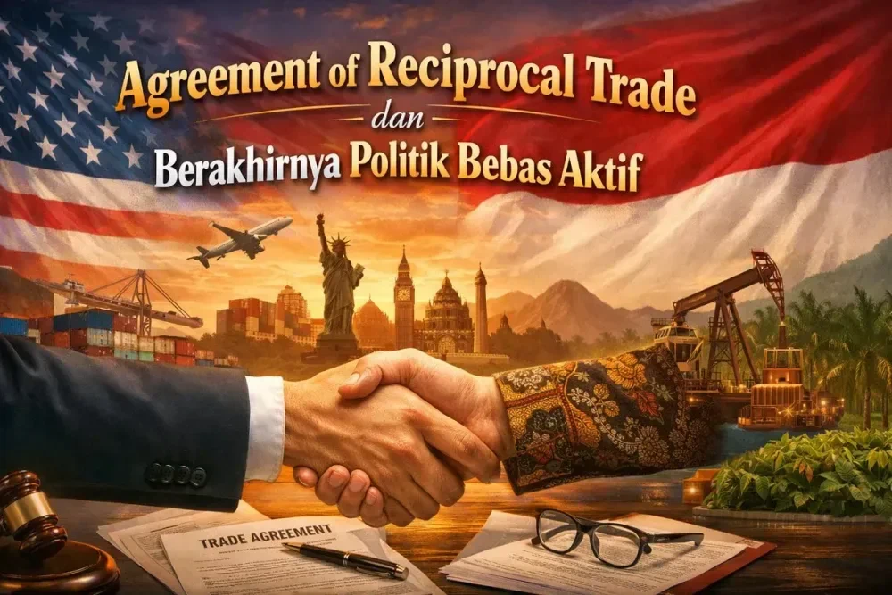 Agreement of Reciprocal Trade 2026 Berakhirnya Politik Bebas Aktif Indonesia