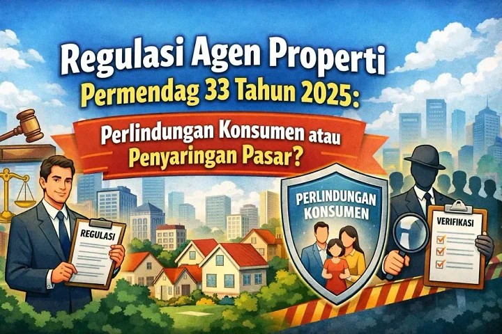 Regulasi Agen Properti Permendag 33 Tahun 2025: Perlindungan Konsumen atau Penyaringan Pasar?