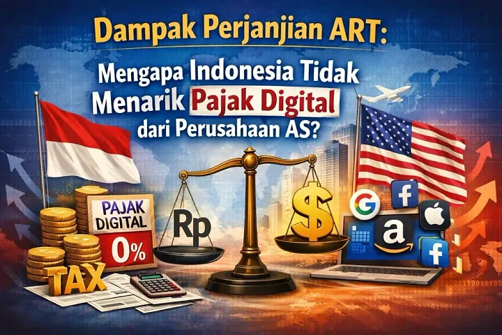 Dampak Perjanjian ART: Mengapa Indonesia Tidak Menarik Pajak Digital dari Perusahaan AS?