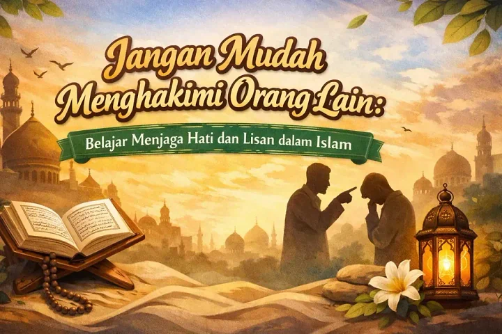 Jangan Mudah Menghakimi Orang Lain: Belajar Menjaga Hati dan Lisan dalam Islam