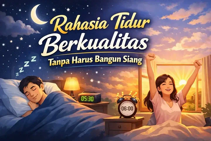 Rahasia Tidur Berkualitas Tanpa Harus Bangun Siang