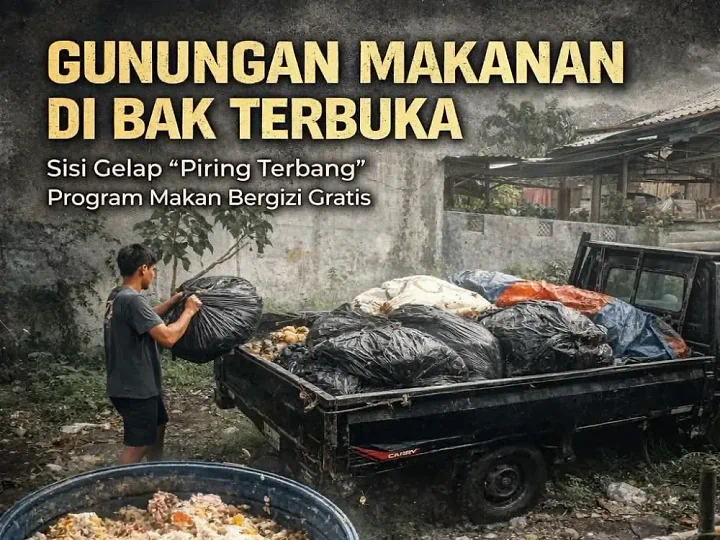 Sisi Gelap Makan Bergizi Gratis: Antara Niat Mulia dan Ancaman Gunungan tidak layak Makanan