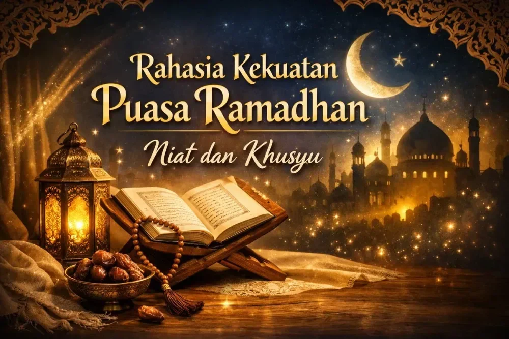 Rahasia Kekuatan Puasa Ramadhan Niat dan Khusyu