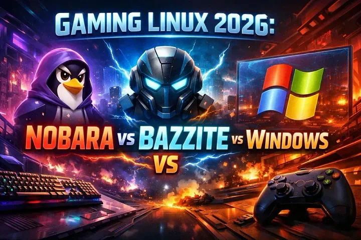 Revolusi Gaming Linux 2026: Nobara vs Bazzite vs Windows - Panduan Lengkap Performa