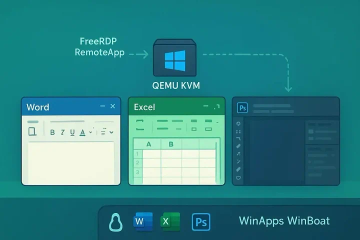 Panduan Lengkap WinApps & WinBoat: Cara Jalankan Aplikasi Windows di Linux Secara Native 2026