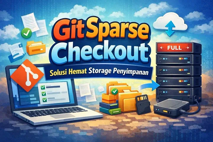 Teknik Git Sparse Checkout: Solusi Hemat Storage untuk Repo Layar Kosong