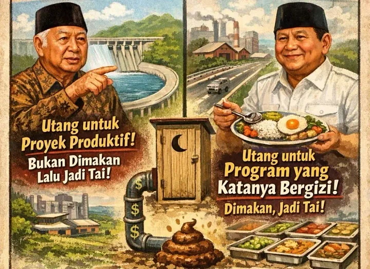 Dari Proyek Produktif ke Program Katanya Bergizi - Kritik Utang dan MBG