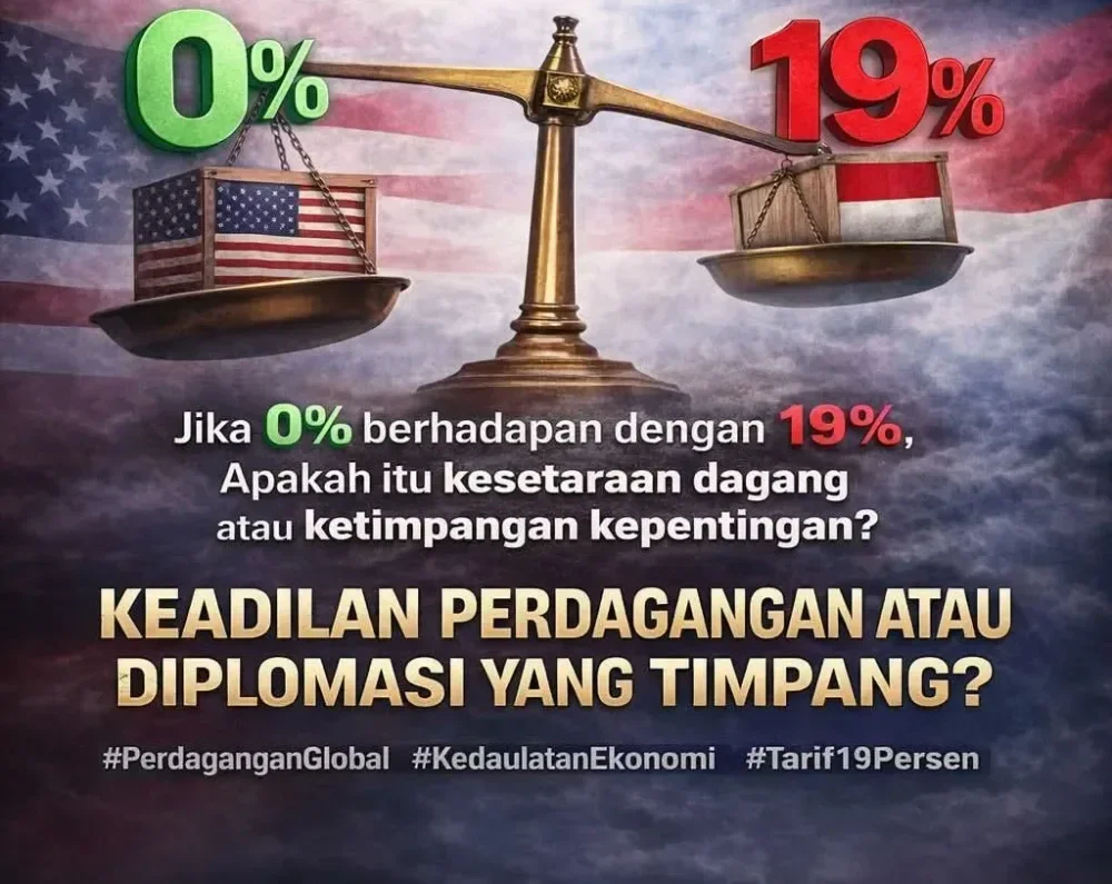 Ilustrasi Perjanjian Dagang Washington