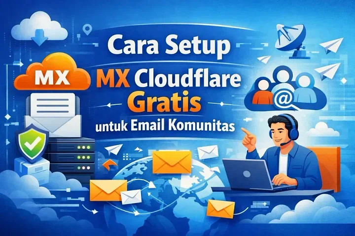 Cara Setup MX Cloudflare Gratis untuk Email Komunitas