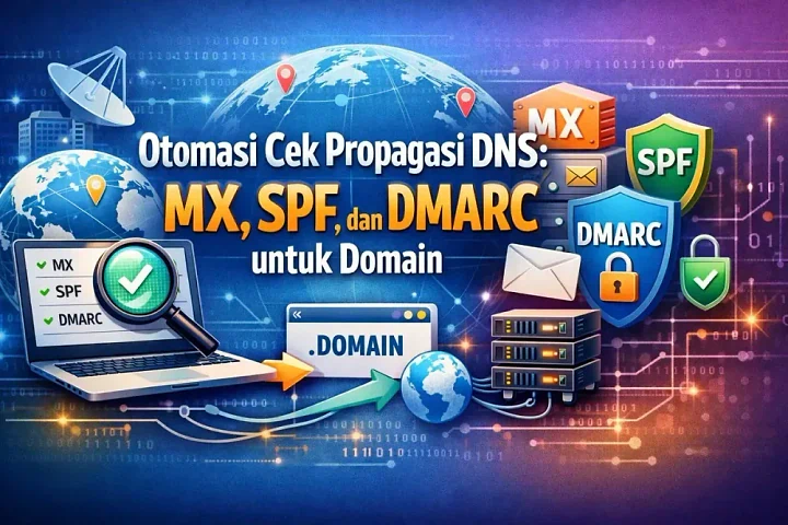 Otomasi Cek Propagasi DNS MX SPF dan DMARC dengan Script Bun Bash