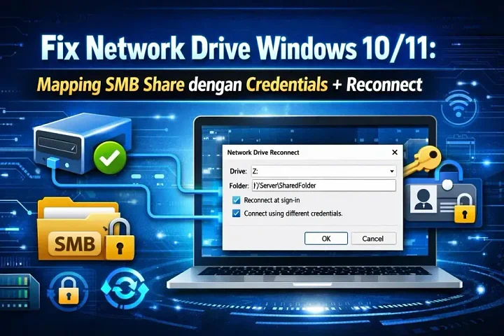 Cara Memperbaiki Mapping Network Drive Windows 10/11 (SMB) - Panduan Lengkap