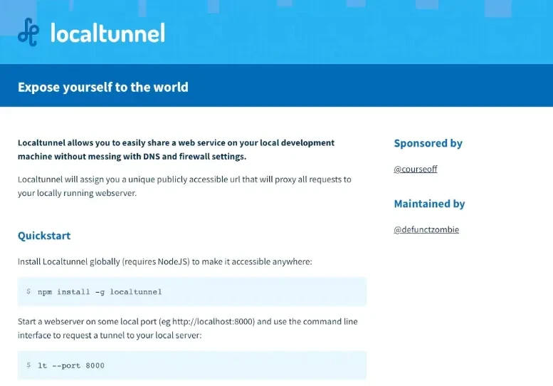 Localtunnel: Alternatif Cloudflare Tunnel Ringan Berbasis Node.js