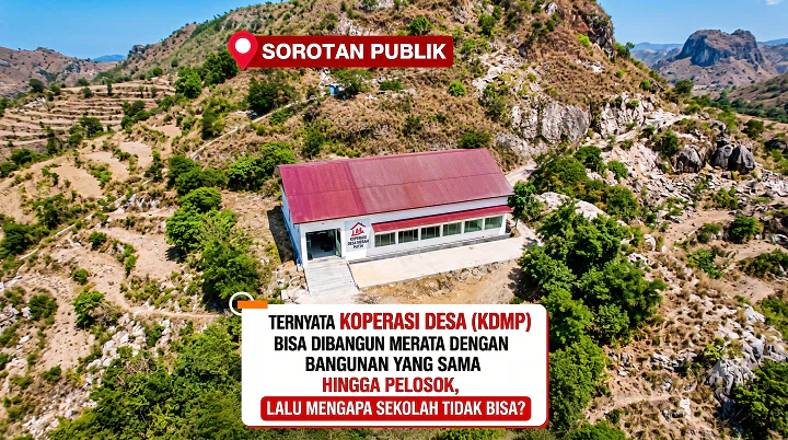 Koperasi Desa Bisa Dibangun Sukses di Pelosok, Mengapa Sekolah Tidak?