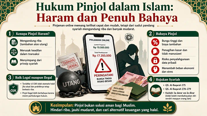 Hukum Pinjaman Online (PINJOL) dalam Islam: Haram dan Bahaya