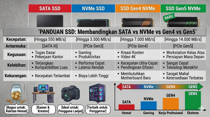 Jangan Asal Beli! Panduan Lengkap Memilih SSD di Tahun 2026