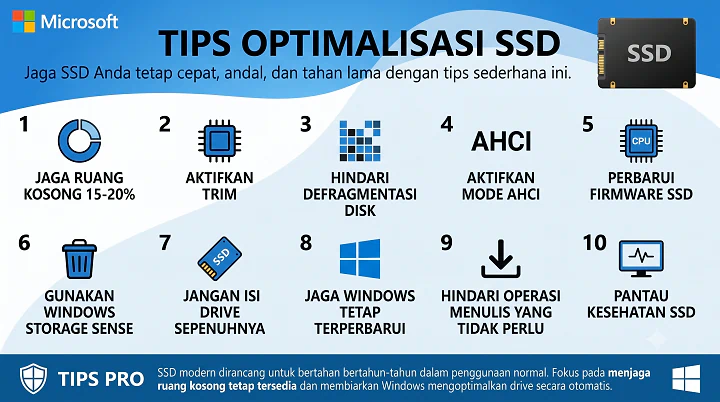 10 Tips Ampuh Optimasi SSD Komputer Agar Awet dan Ngebut