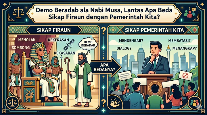 Menag: Demo Beradab ala Nabi Musa & Perbedaan dengan Firaun