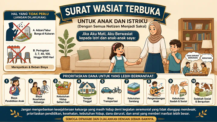 Surat Wasiat Terbuka untuk Keluarga: Bukan Seremonial Kematian