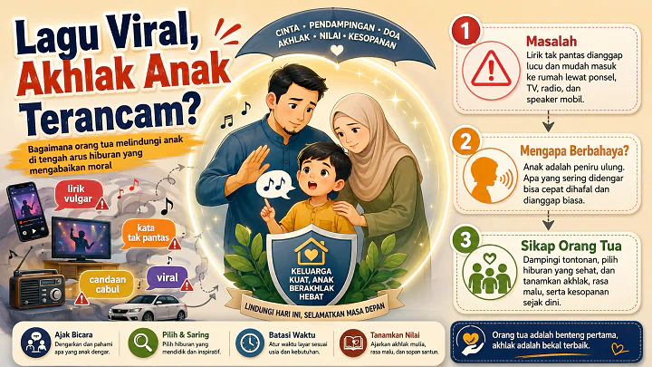 Viral Lagu, Akhlak Anak: Antara Hiburan dan Tanggung Jawab