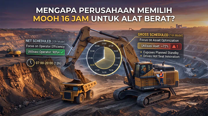 Mengapa Perusahaan Memilih MOOH 16 Jam untuk Alat Berat?
