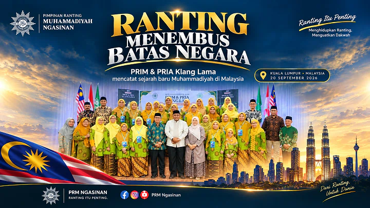 Muhammadiyah Menembus Batas Negara: Dari Klang Lama Hingga Akar Gerakan