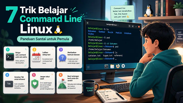 7 Trik Belajar Command Line Linux