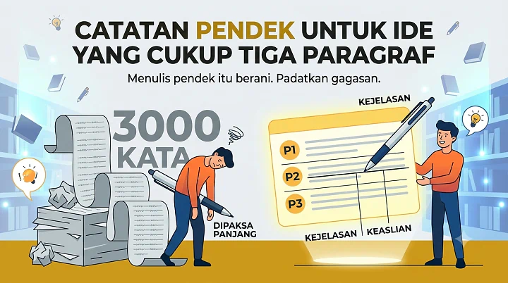 Catatan Pendek: Ide yang Cukup Tiga Paragraf