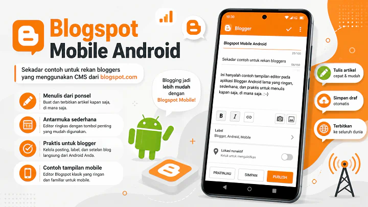 Blogspot Mobile Android untuk Blogger