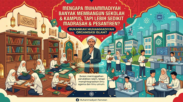 Mengapa Muhammadiyah Lebih Banyak Membangun Sekolah?