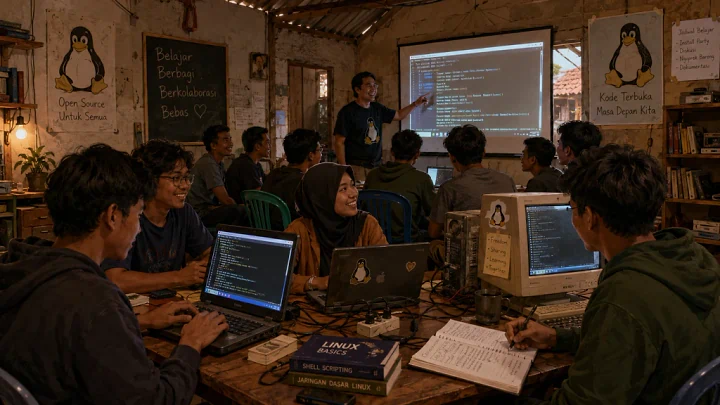 Semangat Belajar Open Source di Kamar Kos: Kisah Natty Release Party