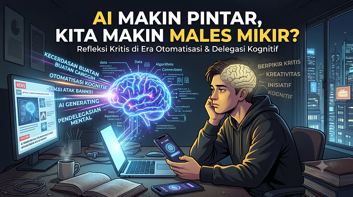 AI Makin Pintar, Kita Makin Males Mikir? Refleksi Kritis di Era Otomatisasi