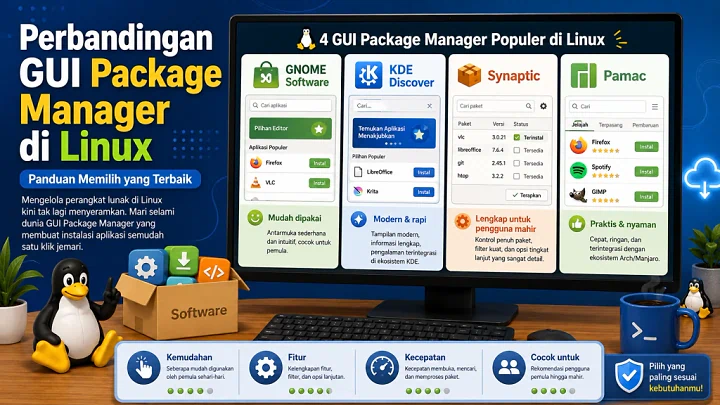 Perbandingan GUI Package Manager Linux Terbaik: Lengkap & Detail