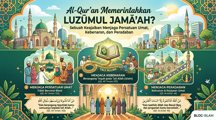 Al-Qur'an Memerintahkan Luzūmul Jamā'ah? Keajaiban Persatuan Umat