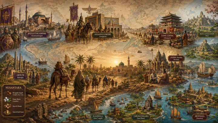 Hijrah Nabi Muhammad ke Madinah & Kondisi Nusantara