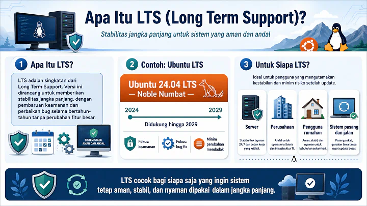 LTS vs Rolling Release: Manakah yang Lebih Baik untuk Anda?
