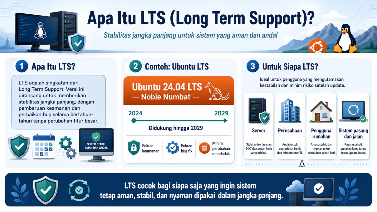 Ilustrasi stabilitas sistem LTS