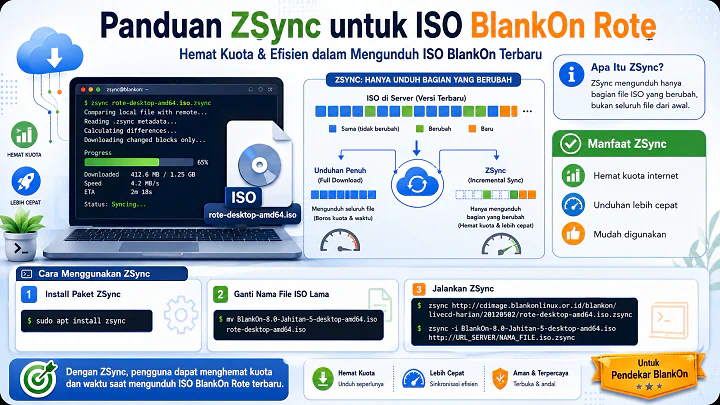 Panduan ZSync untuk ISO BlankOn Rote