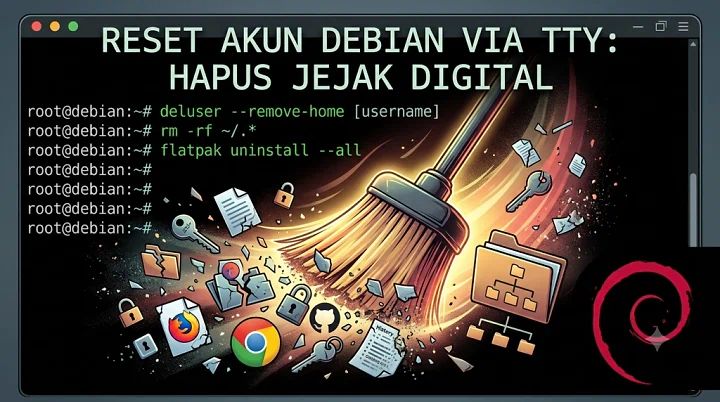 Reset Akun Debian via TTY: Hapus Jejak Digital Tanpa Hambatan