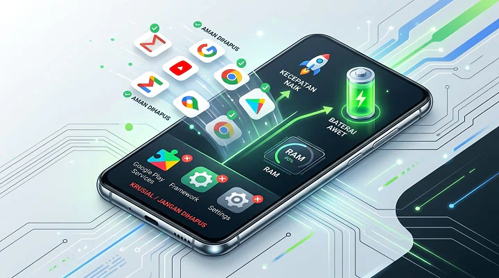 Panduan Debloat Aplikasi Sistem Google Android Mana yang Aman