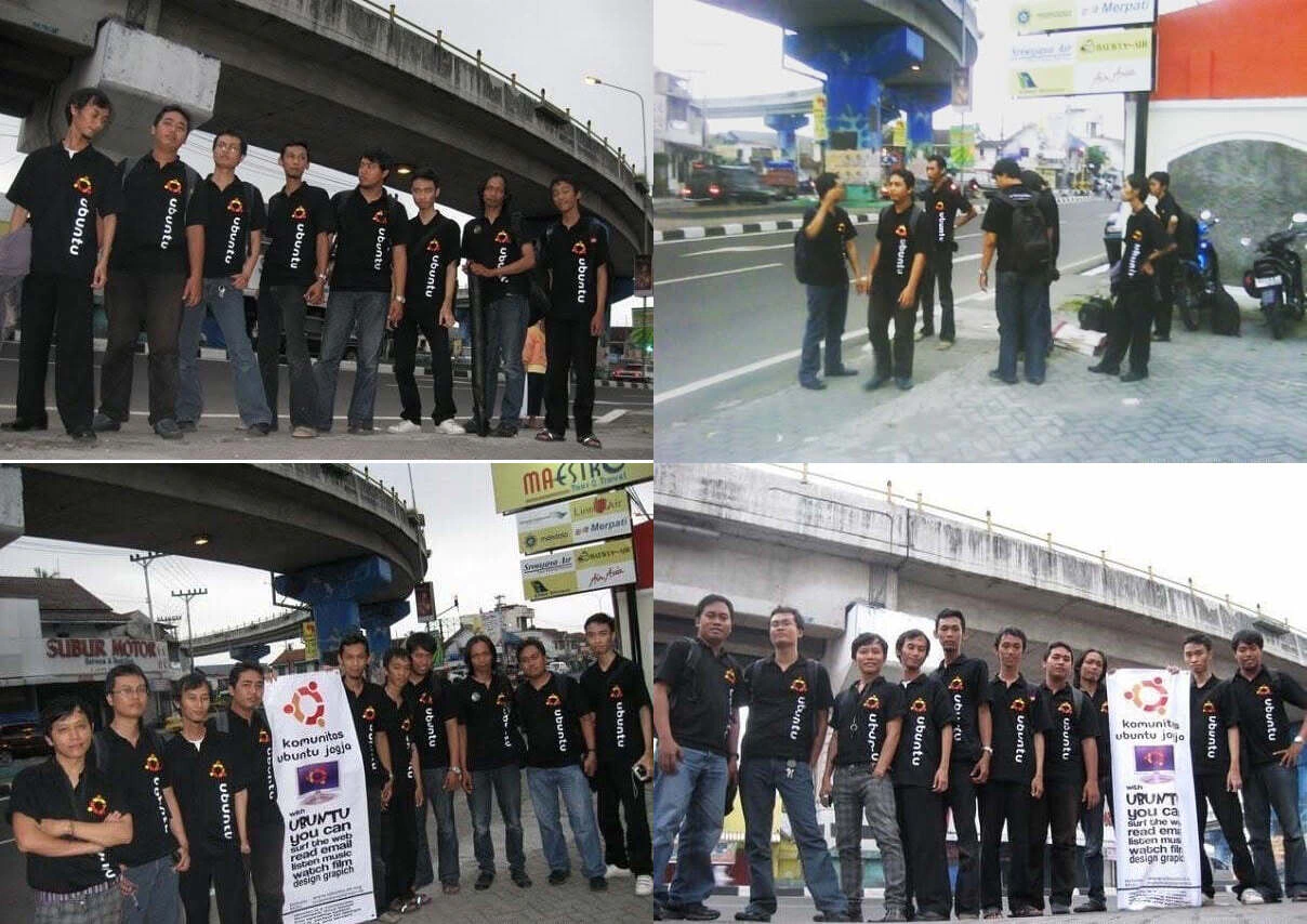 Ubuntu Jogja 2008: Kaos dan Kenangan