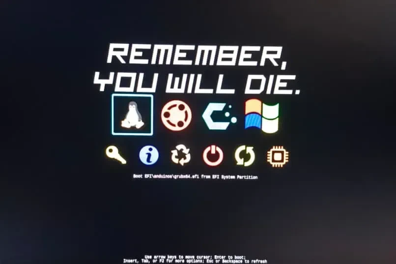 rEFInd Active Screenshot