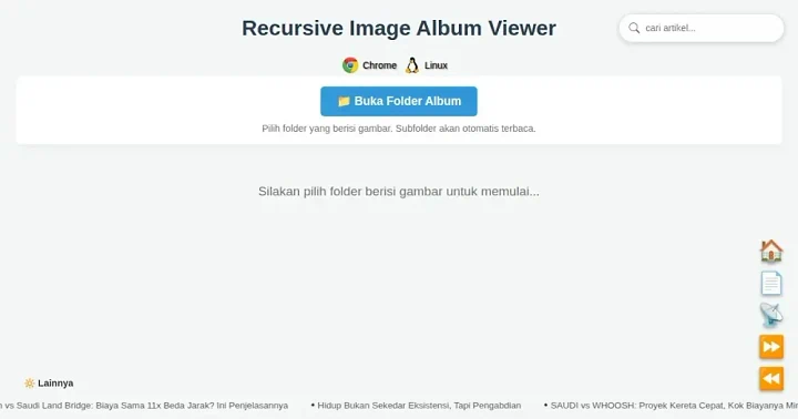 Recursive Image Album Viewer – Lihat Gambar dari Folder dengan Mudah