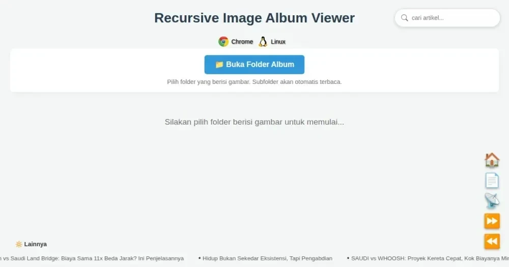 Recursive Image Album Viewer – Lihat Gambar dari Folder dengan Mudah