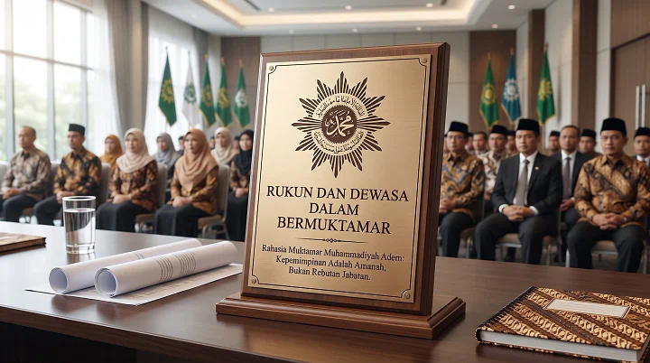 Rahasia Muktamar Muhammadiyah Selalu Adem dan Dewasa